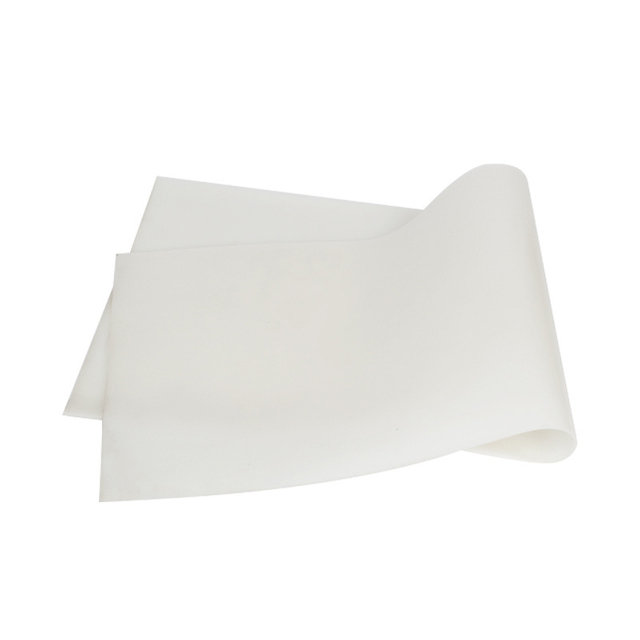 Suministros del fabricante 1 mm de goma de silicona blanca 1.5 placa de goma de silicona blanca de 2 mm de silicona blanca impermeable