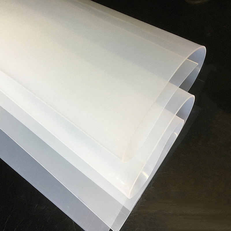 Suministros del fabricante 1 mm de goma de silicona blanca 1.5 placa de goma de silicona blanca de 2 mm de silicona blanca impermeable